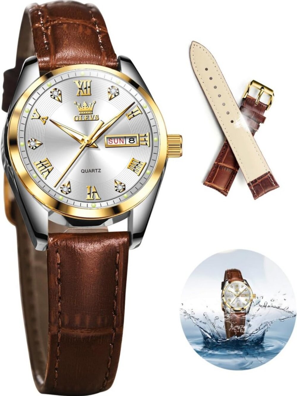 Classic Vintage Leather Watch for Women | Elegant Timepiece, Stylish Design